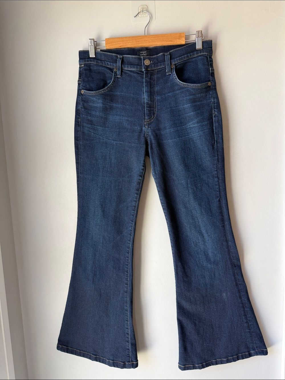Citizens Of Humanity Deep Indigo Flare Jeans